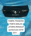 Tampa Traseira Renault Symbol 2010/ 2011