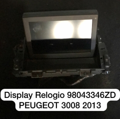 Tela Display Multimídia Peugeot 308 3008 2014