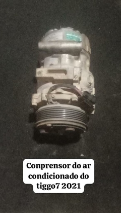 Compressor Ar Condicionado Chery Tiggo 7 2021