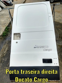 Tampa Porta mala traseira direita Fiat Ducato Cargo Original