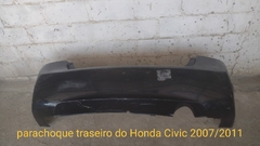 para-choque traseiro honda civic