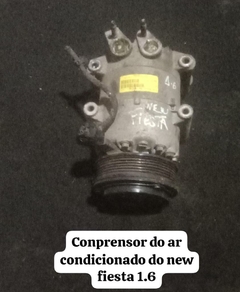 Compressor Ar Condicionado Ford New Fiesta 1.6