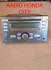 Rádio Som Cd Player Honda City 2014 Original