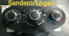 Comando Ar Condicionado Sandero Logan 2014/2015