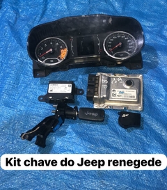 kit injeção com chave do jeep renegade