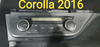 Comando Ar Condicionado Corolla 2015/2016 - Original.