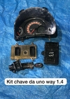 Kit Code Chave Módulo Fiat Uno Way