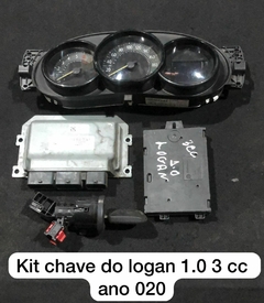 Kit Code Chave Módulo Renalt Logan