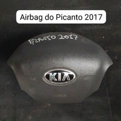 Tampa Capa Airbag Volante Kia Picanto 2017