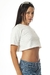 Cropped Logo Tee - Branco - loja online