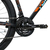 Top Mega Bicicleta MTB Sunshine R29 Negro/Naranja/Celeste en internet