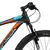 Top Mega Bicicleta MTB Sunshine R29 Negro/Naranja/Celeste - Bebote Bike
