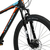 Top Mega Bicicleta MTB Sunshine R29 Negro/Naranja/Celeste