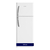 Heladera Drean c/freezer Cíclica 364 L Blanca - HDR370F00B