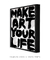 Imagem do Quadro Decorativo Make Art Your Life