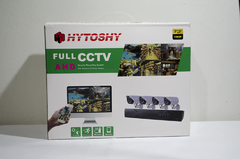 Kit Seguridad Cctv Dvr 4ch Full Hd 1080p 4 Cámaras Hd P2p - comprar online