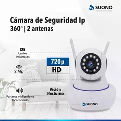 Camara ip 2 antenas SUONO en internet