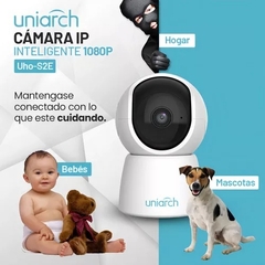 Camara Seguridad Ip 1080p Motorizado Wifi Vision Nocturna Hd Uniarch - comprar online