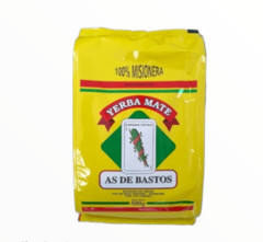 Yerba Mate As de Bastos (Sapecado al agua) 500gr