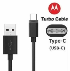 Cable Usb Tipo C Motorola Carga Rápida Turbo Power