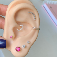 Piercing Diversos (Selecione o Modelo) - Prata 925