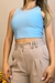 Cropped Feminino Regata Poliamida