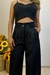 Conjunto Feminino Alfaiataria Cropped e Calça - comprar online