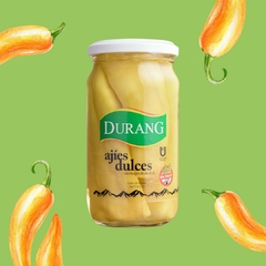 Ajíes Dulces en Vinagre Durang 330 grs - comprar online