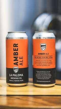 Cerveza Amber Ale La Paloma Brewing Co. 473 cc - ✨【Más Que Bien】【Los Mejores Productos Regionales】✨