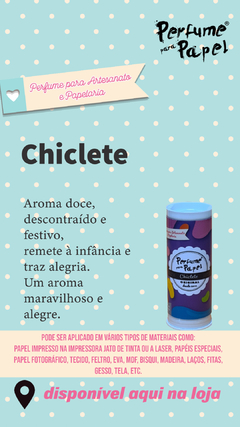 PERFUME PARA PAPEL CHICLETE - FRASCO COM 30ML - comprar online