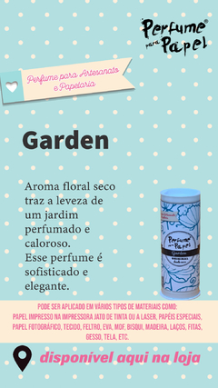 PERFUME PARA PAPEL GARDEN - FRASCO COM 30ML - comprar online