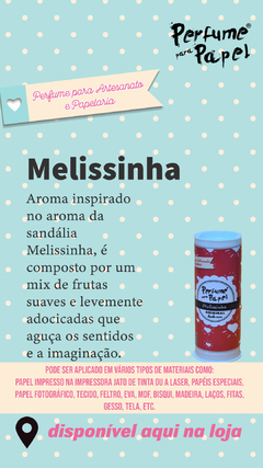 PERFUME PARA PAPEL MELISSINHA - FRASCO COM 30ML - comprar online