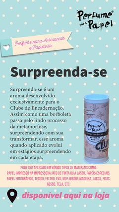 PERFUME PARA PAPEL SURPREENDA-SE - FRASCO COM 30ML - comprar online