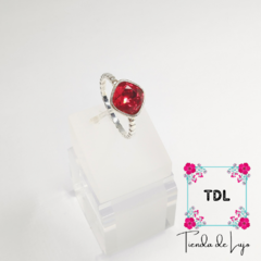 Anillo Piedra Roja - comprar online