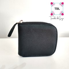 Billetera Pocket Lisa Negra