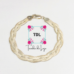 Pulsera Trenzada plata