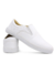 Sapato social Slip On masculino branco (Iate)