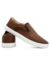 Calçado masculino Slip on Marrom