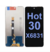 modulo repuesto pantalla táctil LCD negro para Infinix Hot 30 Hot30 X6831