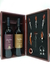 luigi bosca vinos regalo estuche accesorios caja madera sacacorchos tapon vertedor corta capsula corta gota gourmet delicatessen marron