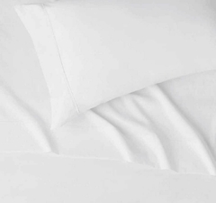 Juego de sábanas lisas 2 y 1/2 blancas hotel 800 hilos en internet