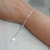 Pulseira 3x1 prata 5mm