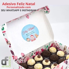 Adesivos de Natal Personalizados - 300 unidades - comprar online