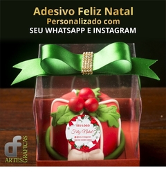 Adesivos de Natal Personalizados - 100 unidades na internet