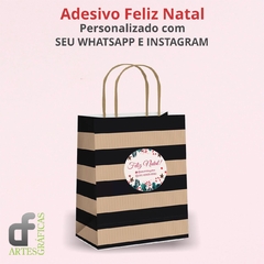 Adesivos de Natal Personalizados - 300 unidades - loja online