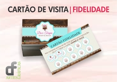 Cartão de Visita 4x4 / Cartão Fidelidade - comprar online