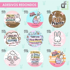 1.000 Adesivos De Páscoa Para Doces E Ovos De Páscoa - comprar online