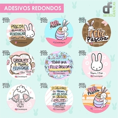 500 Adesivos De Páscoa Para Doces E Ovos De Páscoa - comprar online