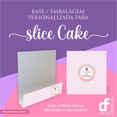 Embalagem para Slice Cake Fatia de Bolo Personalizado - 200 unidades - comprar online