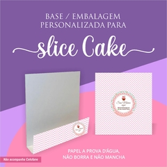 Embalagem para Slice Cake Fatia de Bolo Personalizado - 30 unidades - comprar online